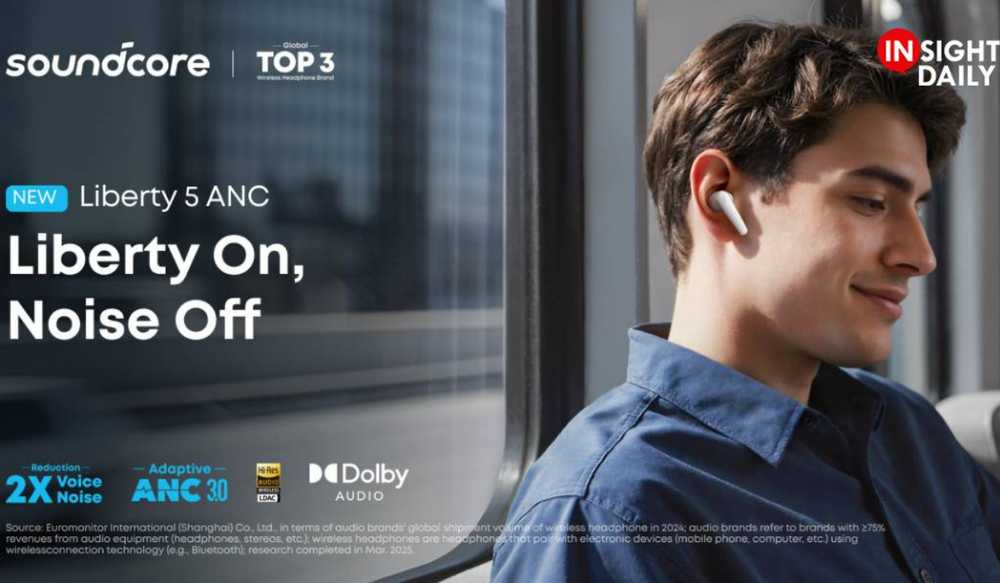 เปิดตัว Soundcore Liberty 5 ANC หูฟังเจเนอเรชันใหม่สำหรับนักเดินทาง