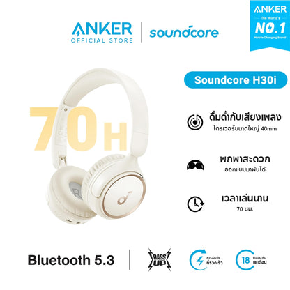 หูฟังบลูทูธไร้สาย Soundcore by Anker H30i