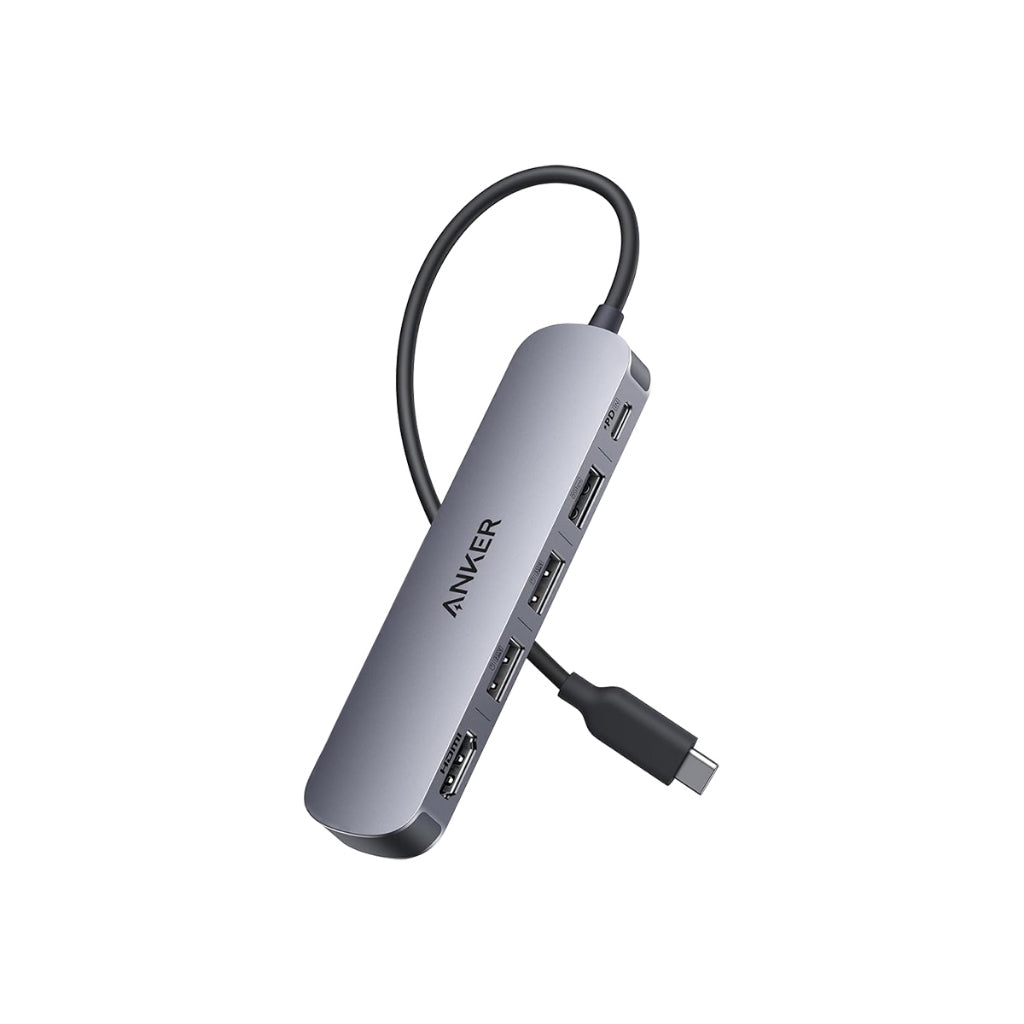ฮับอะแดปเตอร์ Anker PowerExpand 5-in-1 USB-C Media Hub For Laptops