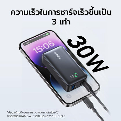 พาวเวอร์แบงค์ Anker 533 Power Bank PowerCore 30W