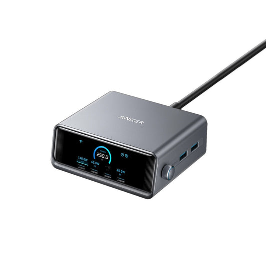 แท่นชาร์จ Anker Prime Charger 250W/200W 6-Ports GaN