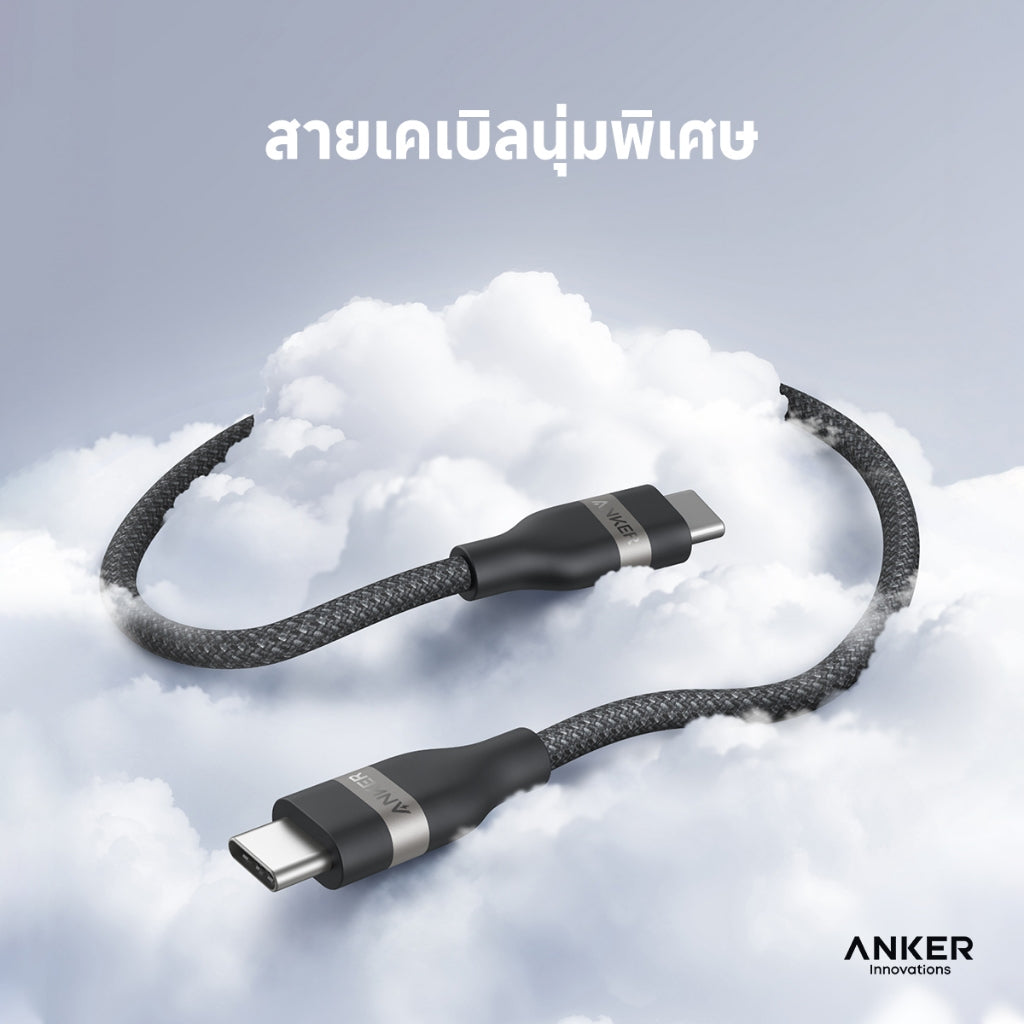 สายชาร์จเร็ว Anker Nano Type C to C Cable 240W USB C