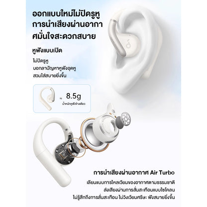 หูบลูทูธฟังไร้สาย Anker Soundcore AeroFit Open-Ear Sport Earbuds Aerofit series