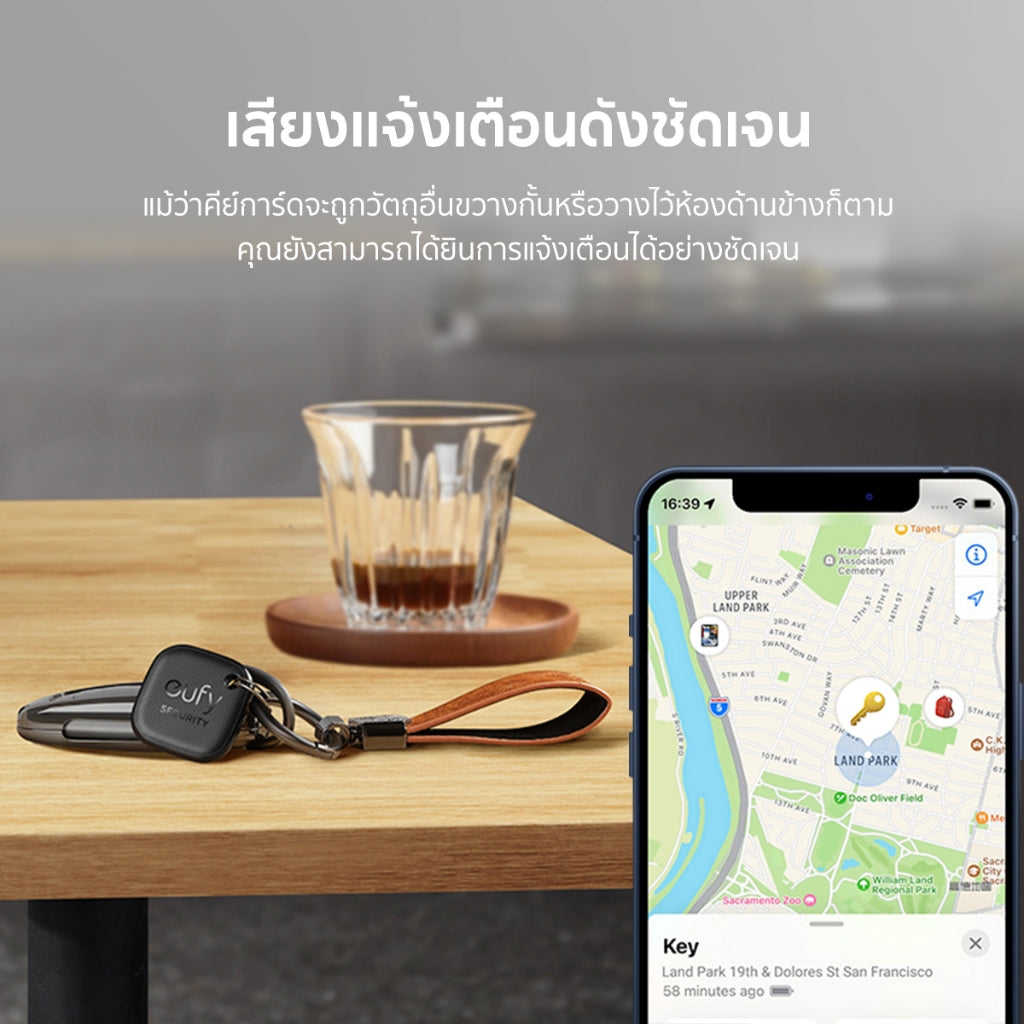 เครื่องติดตาม Eufy Smart Track Link AirTag Tracker Finder