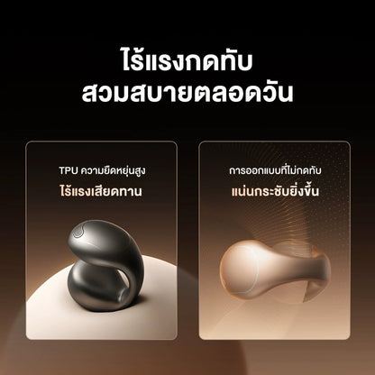 หูฟังบลูทูธไร้สาย Soundcore C40i  Flexible and Comfortable Clip-On Earbuds