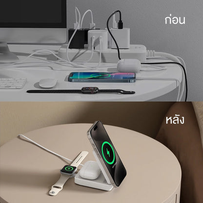 ชาร์จเร็วไร้สาย Anker MagGo Wireless Charging Station