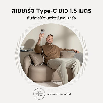 ที่ชาร์จไร้สาย Anker MagGo Magnetic Wireless Charger 15W PD