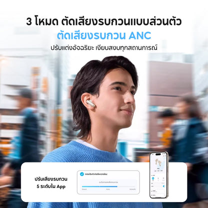 หูฟังบลูทูธไร้สาย Soundcore P40i Smart ANC True-Wireless Earbuds