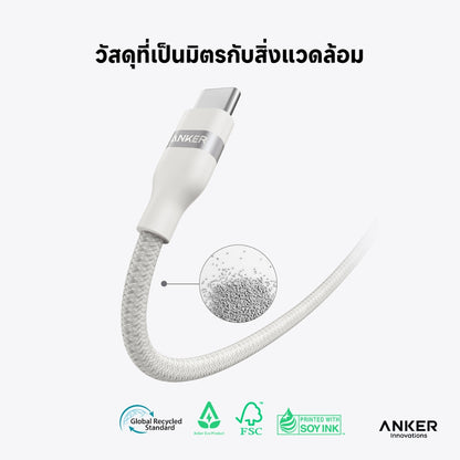 สายชาร์จเร็ว Anker Nano Type C to C Cable 240W USB C