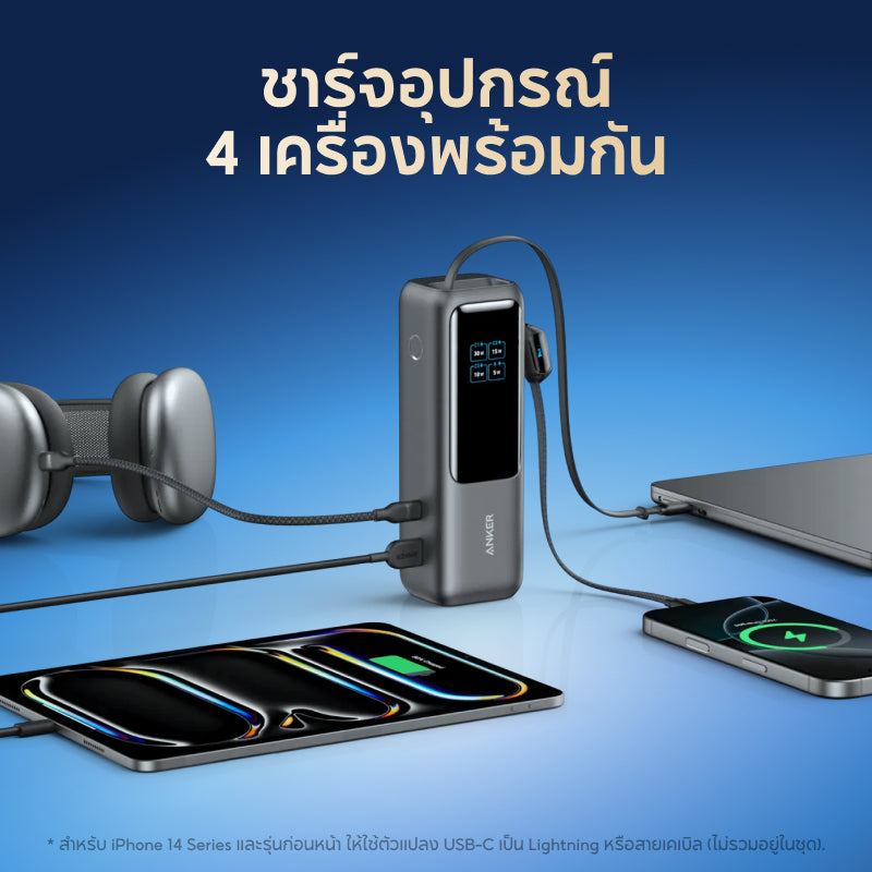 แบตสำรอง Anker Laptop Power Bank 25000mAh 165W
