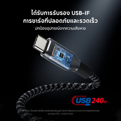สายชาร์จเร็ว Anker Prime Type C to C Cable 240W USB C