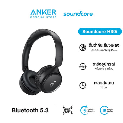 หูฟังบลูทูธไร้สาย Soundcore by Anker H30i