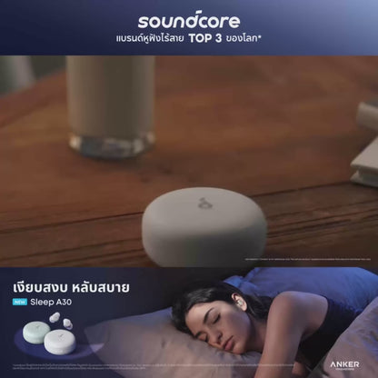 หูฟังบลูทูธไร้สาย Soundcore Sleep A30